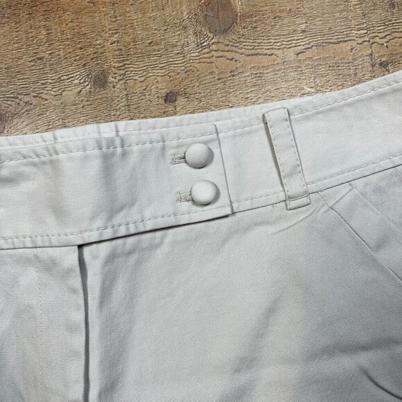 Ann Taylor Lindsay Tan Capri Pants size 12 - Picture 4 of 5